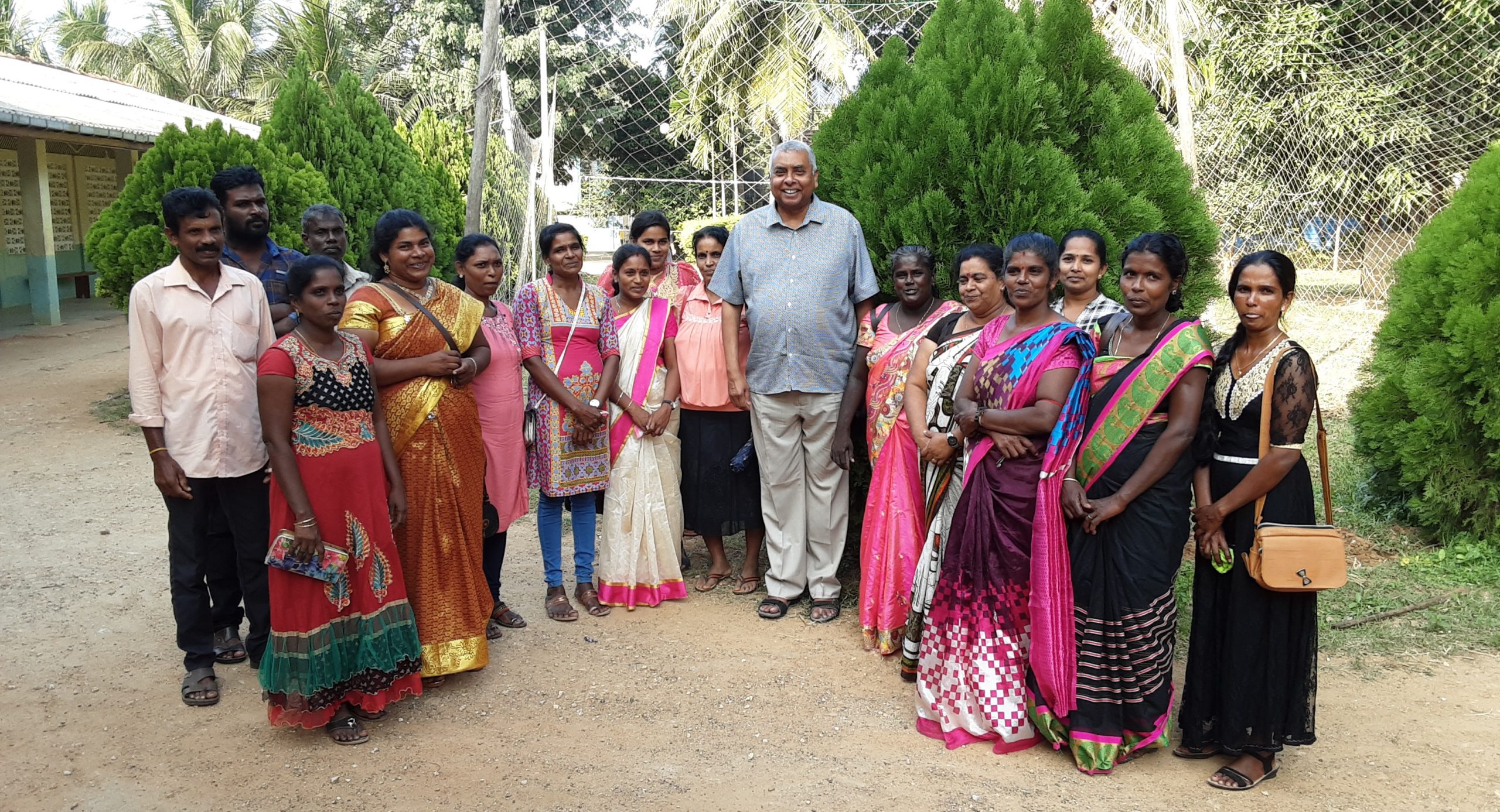 Parents and community members supported by One Child Foundation